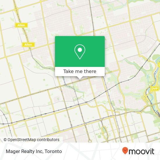 Mager Realty Inc map