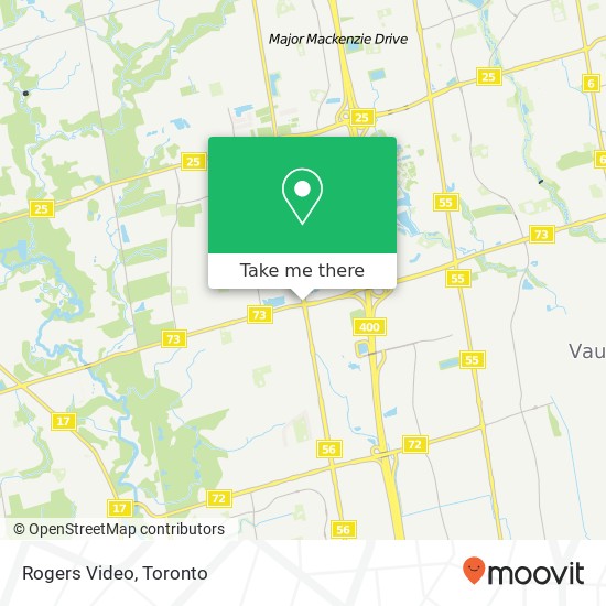 Rogers Video map