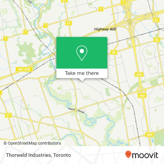 Thorweld Industries map