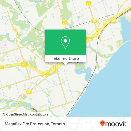 Megaflex Fire Protection map