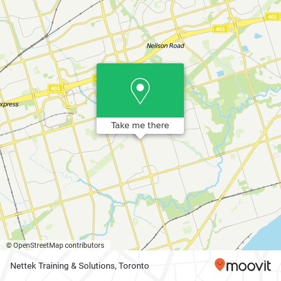 Nettek Training & Solutions map
