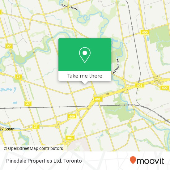 Pinedale Properties Ltd map