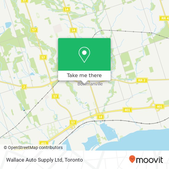Wallace Auto Supply Ltd map