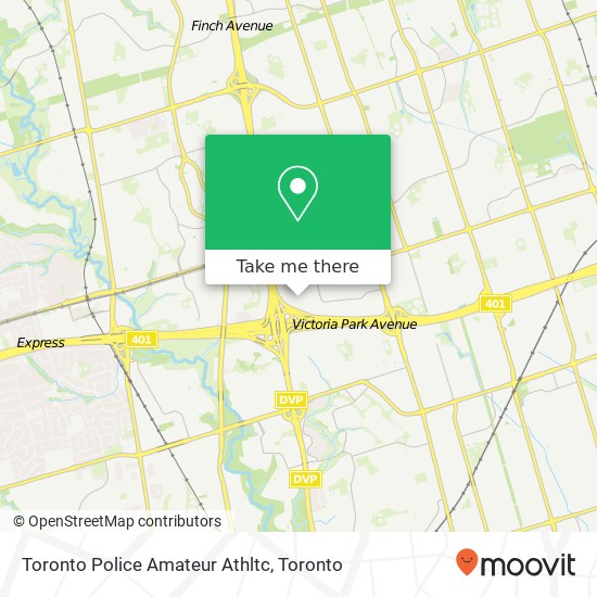 Toronto Police Amateur Athltc plan