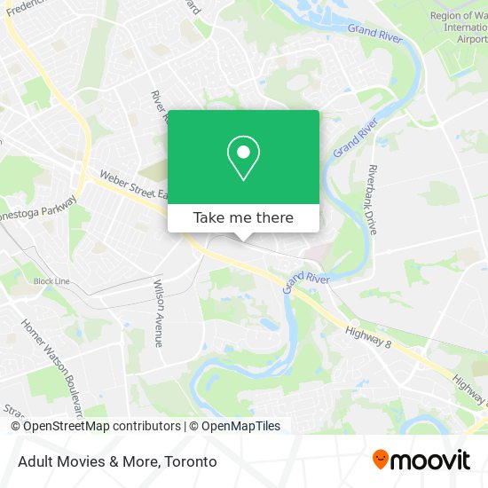 Adult Movies & More map