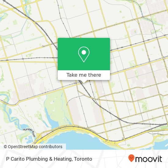 P Carito Plumbing & Heating map