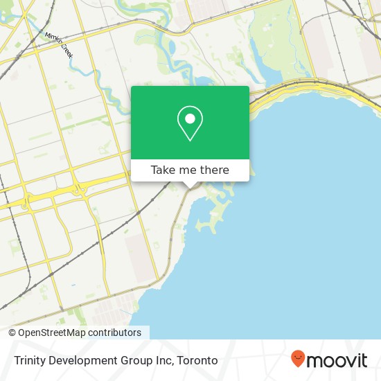 Trinity Development Group Inc map