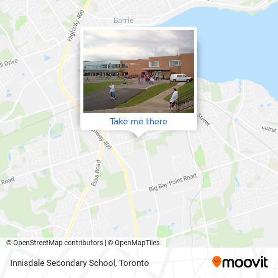 Innisdale Secondary School map