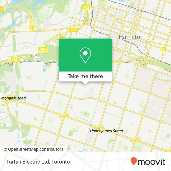 Tartan Electric Ltd map