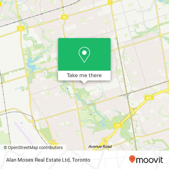 Alan Moses Real Estate Ltd map