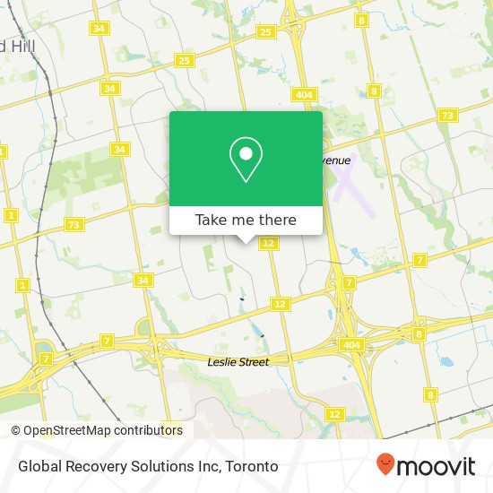 Global Recovery Solutions Inc map