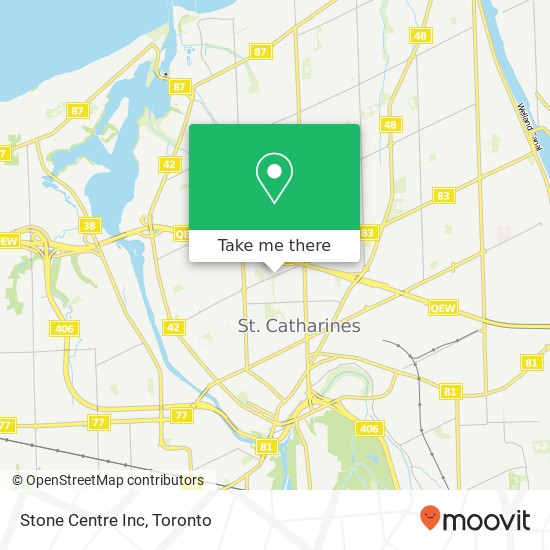 Stone Centre Inc map