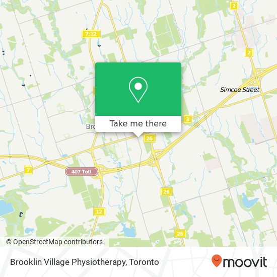 Brooklin Village Physiotherapy plan