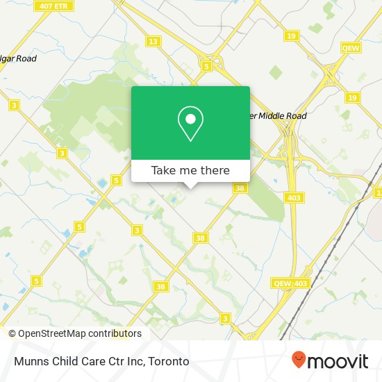 Munns Child Care Ctr Inc map