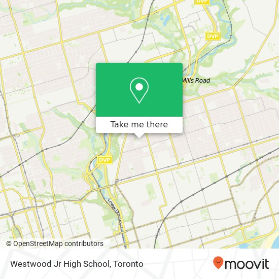 Westwood Jr High School map