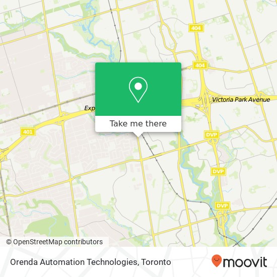 Orenda Automation Technologies map