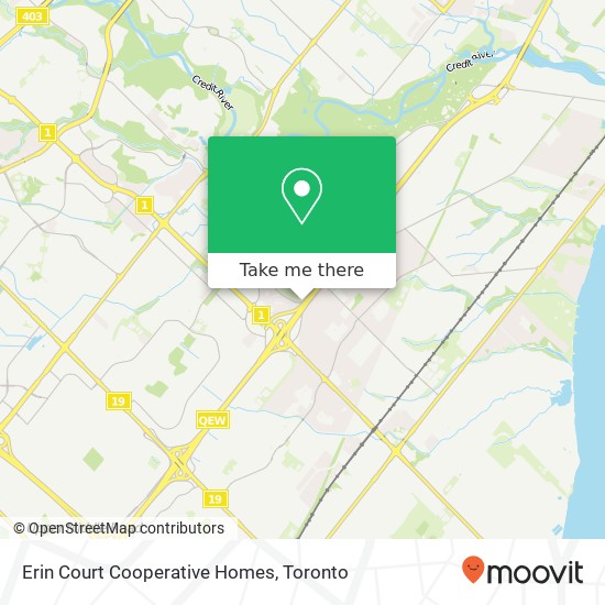 Erin Court Cooperative Homes map