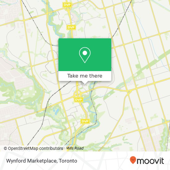 Wynford Marketplace map