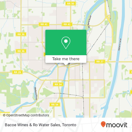 Bacoe Wines & Ro Water Sales map