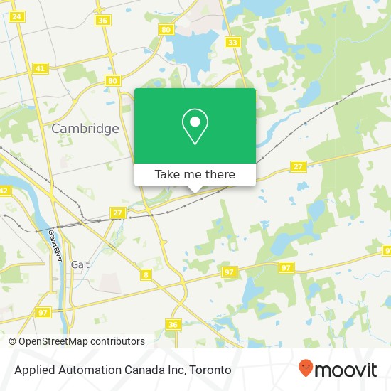 Applied Automation Canada Inc map