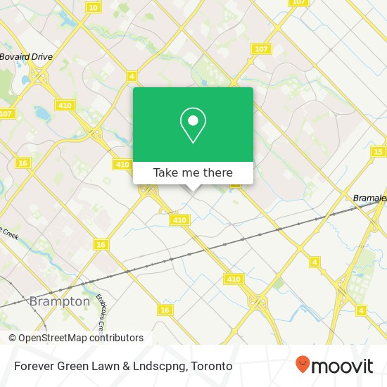 Forever Green Lawn & Lndscpng map