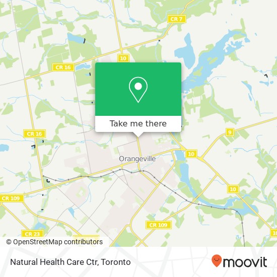 Natural Health Care Ctr map