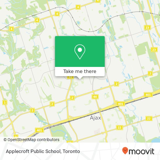 Applecroft Public School map