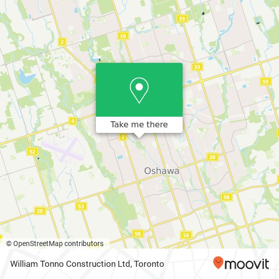 William Tonno Construction Ltd map