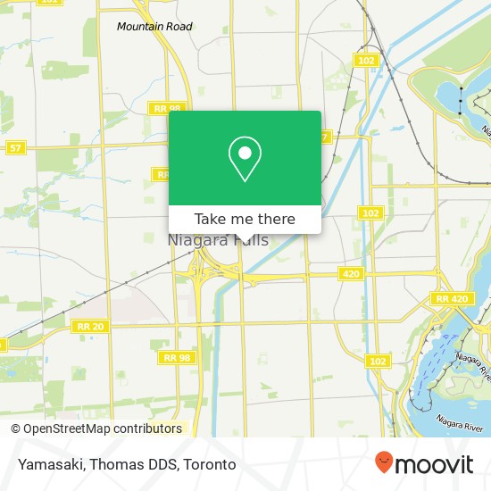 Yamasaki, Thomas DDS map