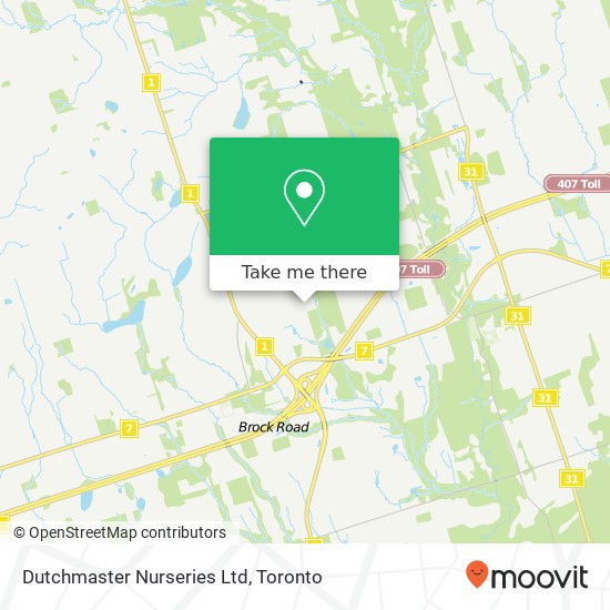 Dutchmaster Nurseries Ltd map