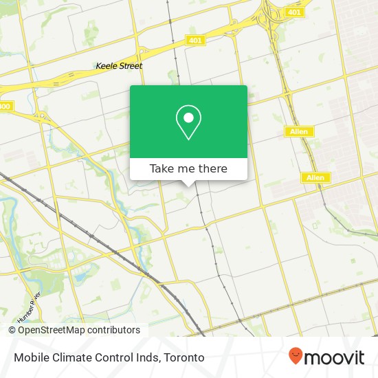 Mobile Climate Control Inds map