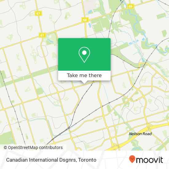 Canadian International Dsgnrs map