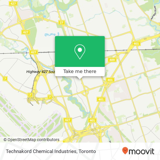 Technakord Chemical Industries map