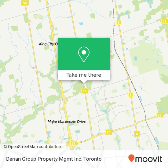 Derian Group Property Mgmt Inc map