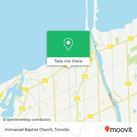 Immanuel Baptist Church map