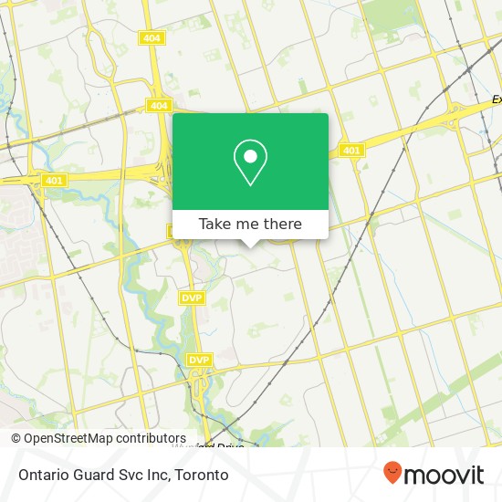 Ontario Guard Svc Inc map