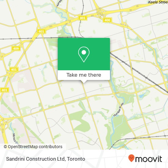 Sandrini Construction Ltd map