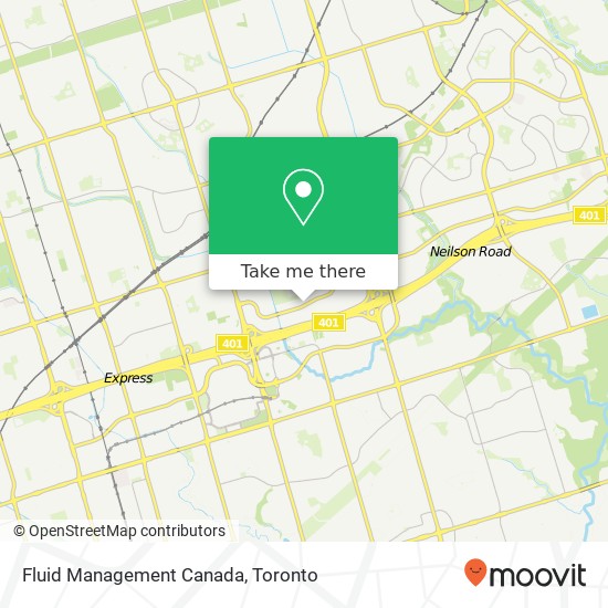Fluid Management Canada map