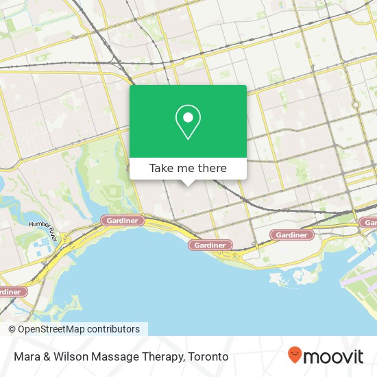 Mara & Wilson Massage Therapy map