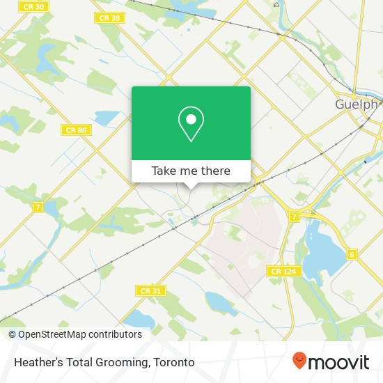 Heather's Total Grooming map