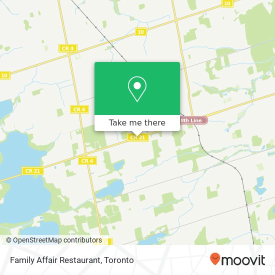 Family Affair Restaurant map