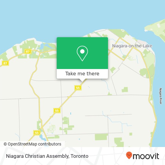 Niagara Christian Assembly map
