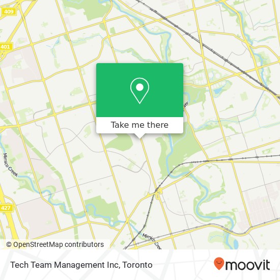 Tech Team Management Inc map