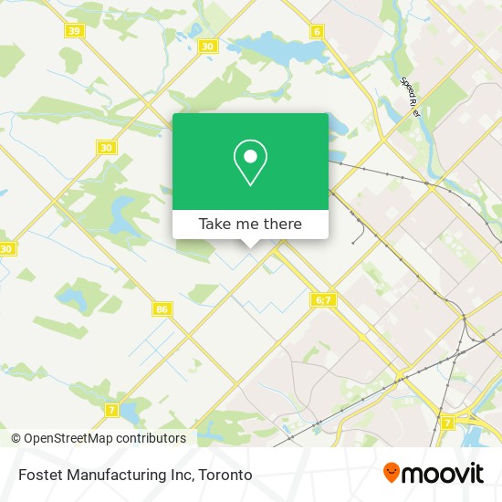 Fostet Manufacturing Inc map