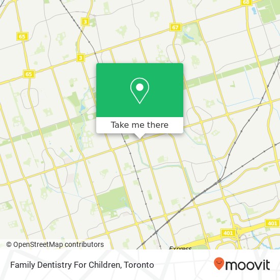 Family Dentistry For Children map