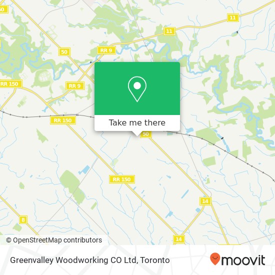 Greenvalley Woodworking CO Ltd map