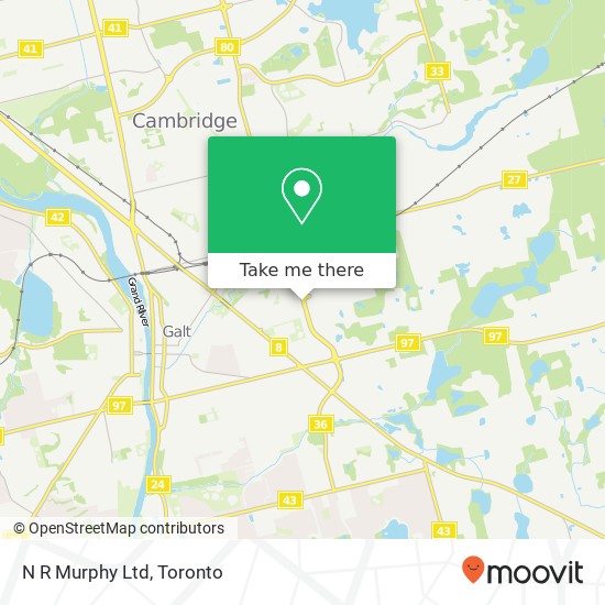 N R Murphy Ltd map