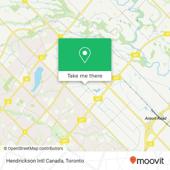 Hendrickson Intl Canada map