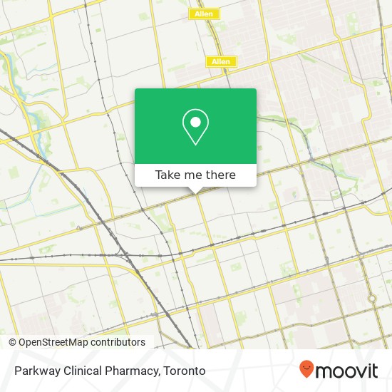 Parkway Clinical Pharmacy map