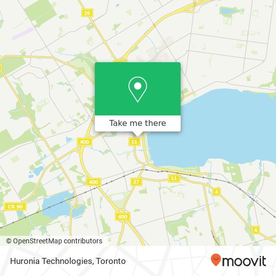Huronia Technologies map